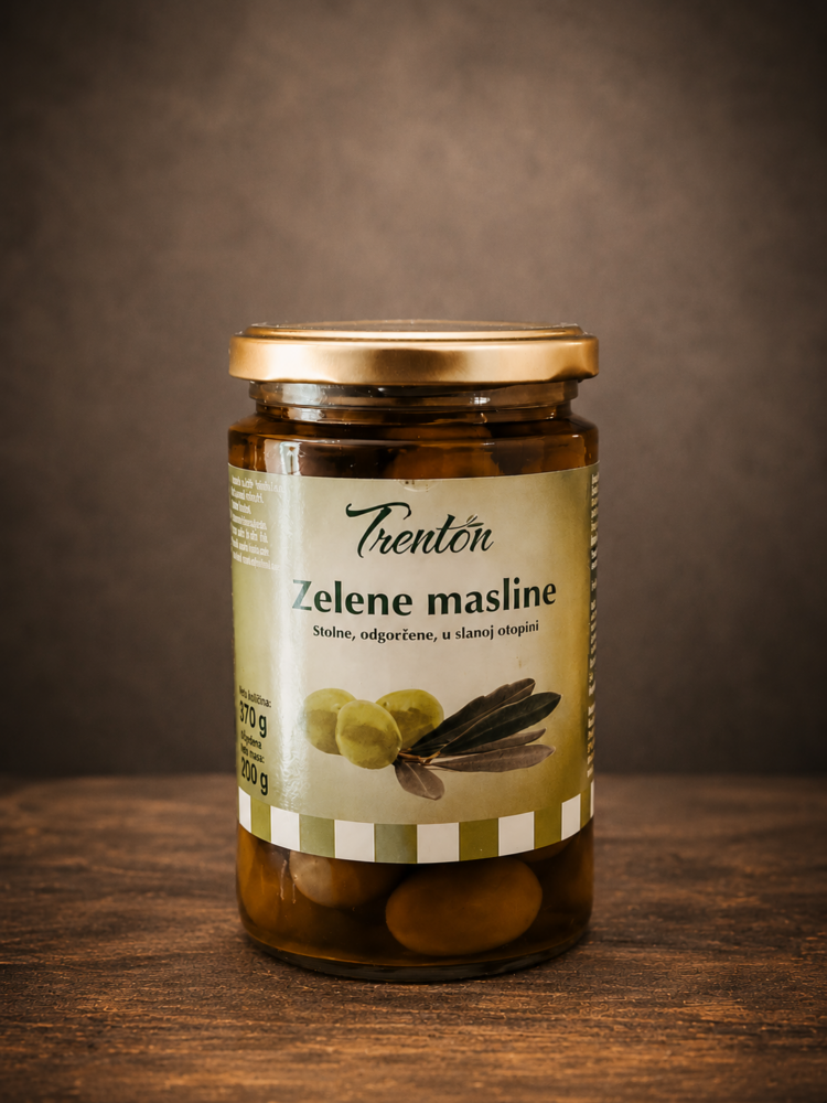 Grüne Oliven 370 g