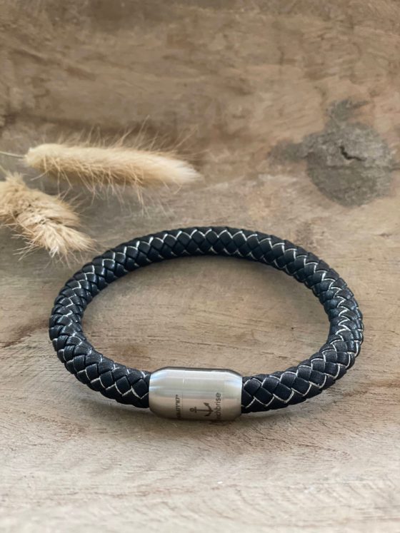 Lederarmband mit Metallic-Effekt Lorenz