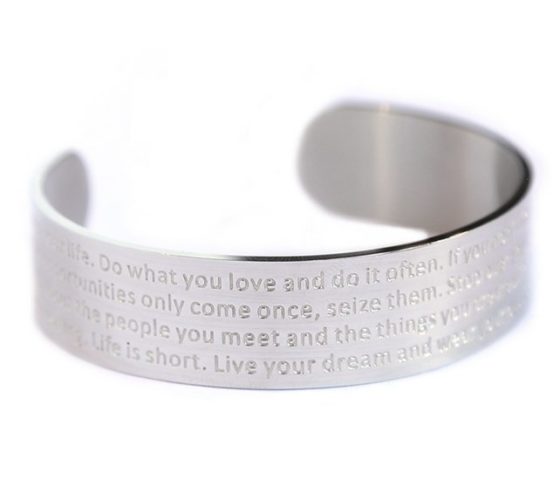Love Ibiza Motivations Armband