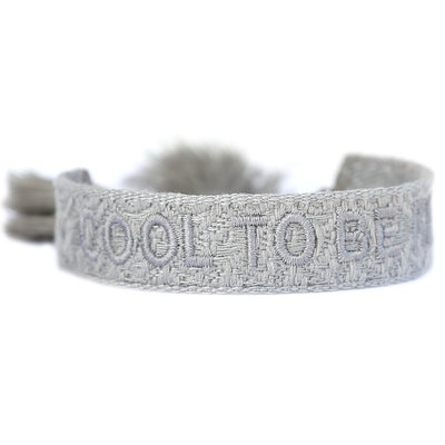Webarmband "Cool to be kind"