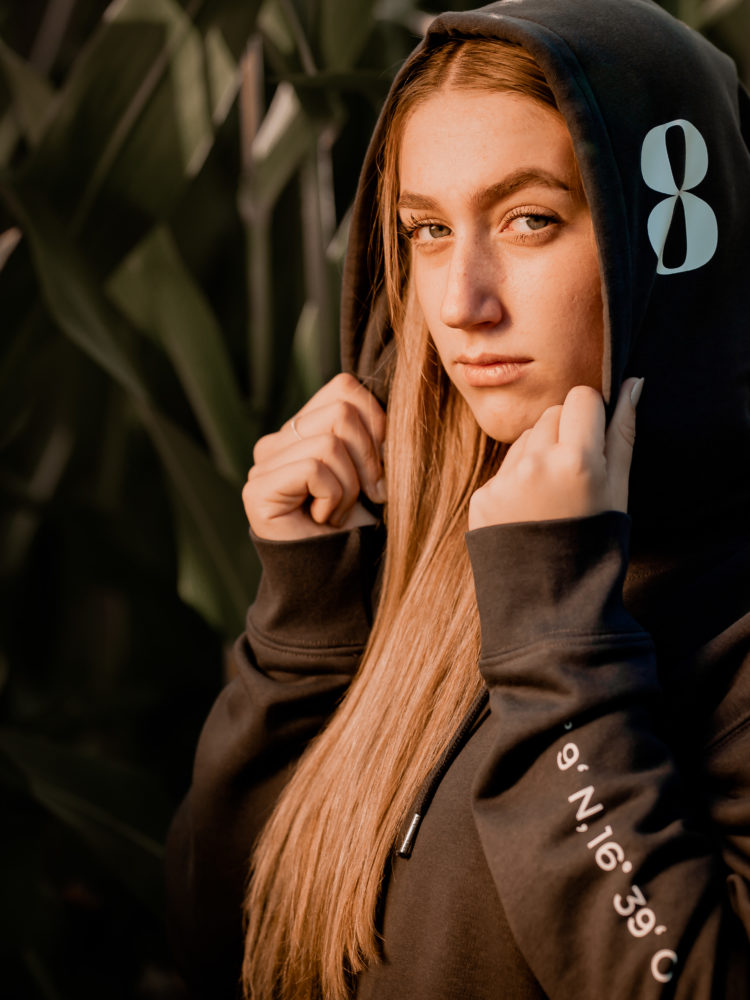 Pearl_1 Hoodie - dunkelgrau