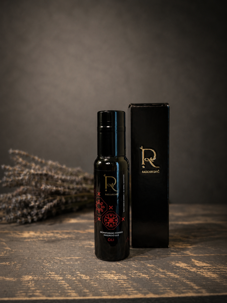 Radojkovič Cili - mit Chili aromatisiertes Olivenöl 0,1 l