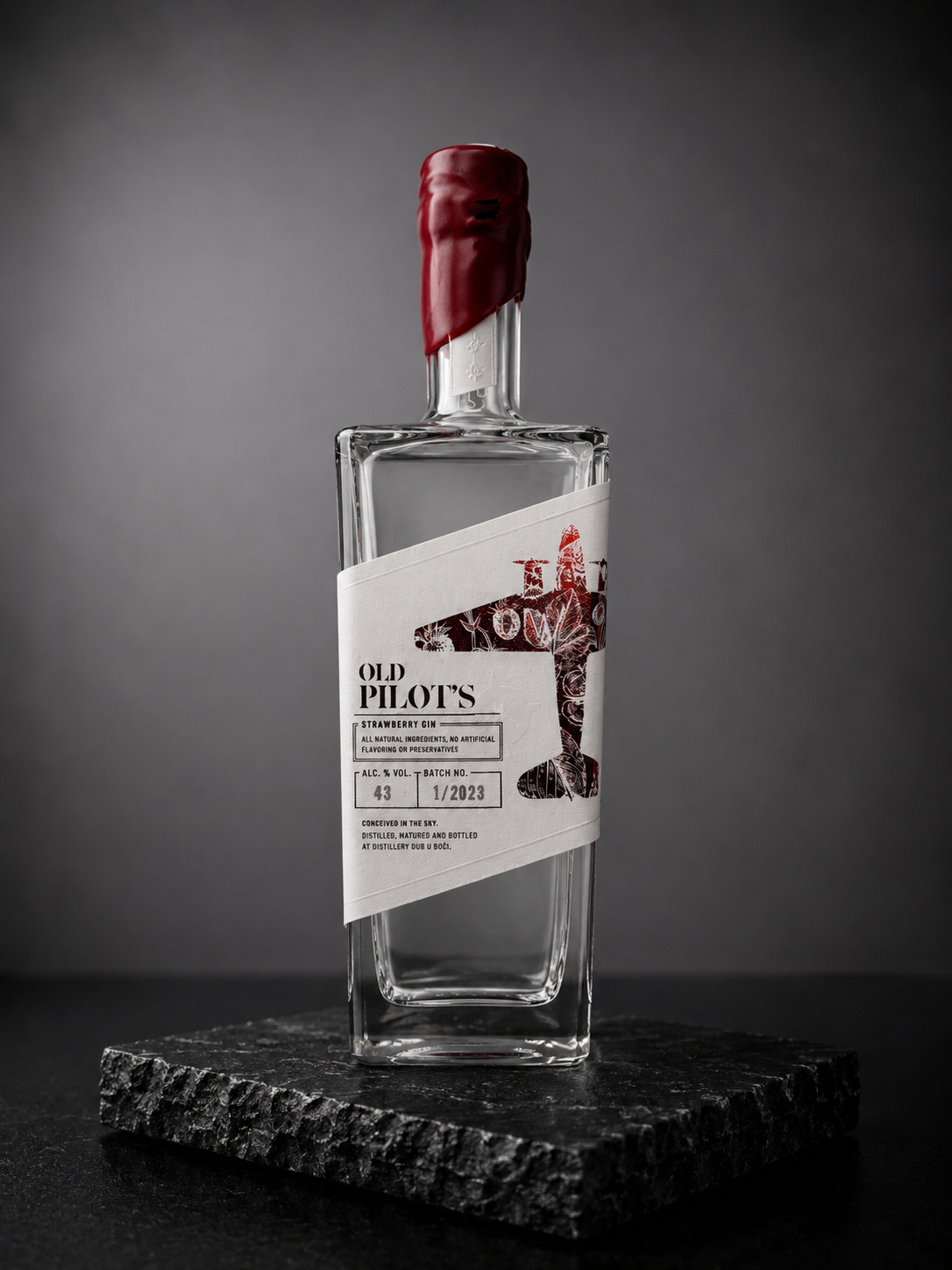 Old Pilot´s Strawberry Gin 0,7 l