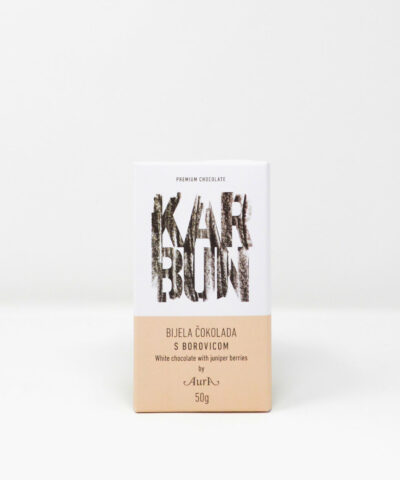 Aura Karbun Weiße Schokolade 50g