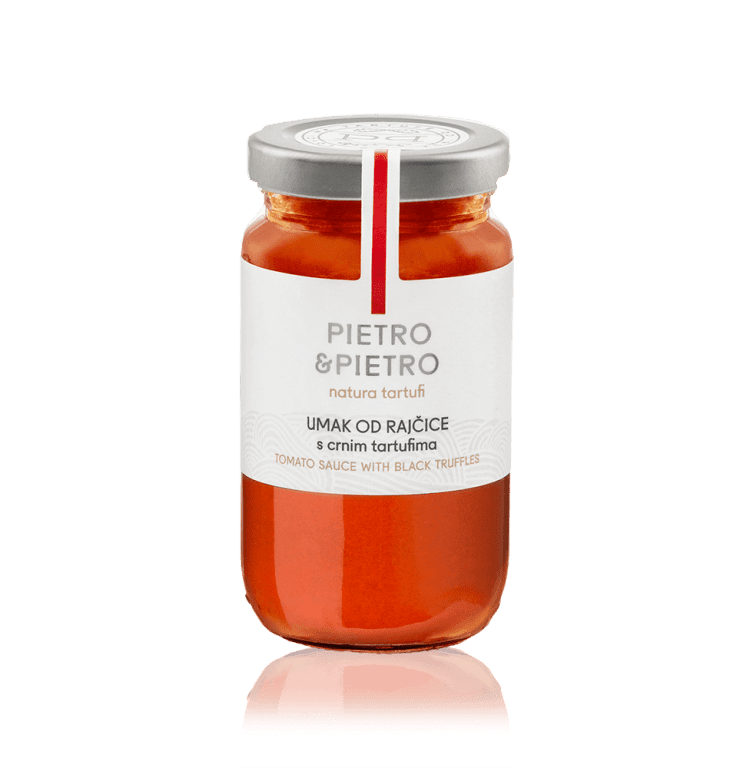 Tomatensoße mit schwarzen Trüffeln (80g)